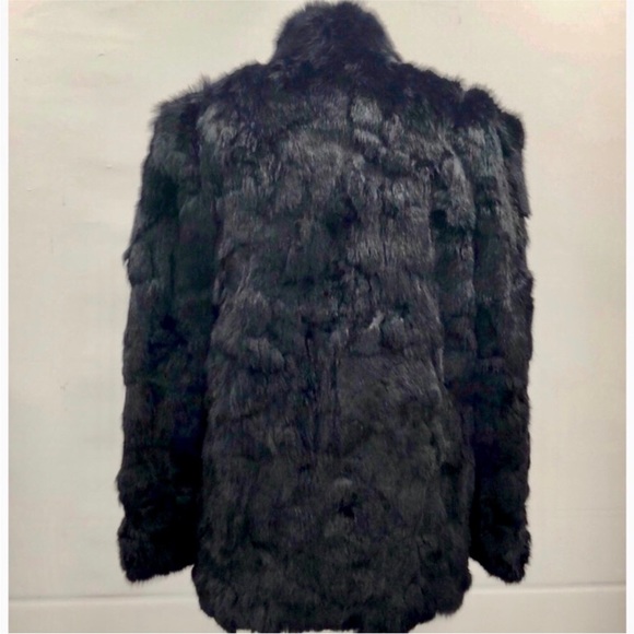 LUXURY RABBIT FUR COAT - Picture 5 of 15